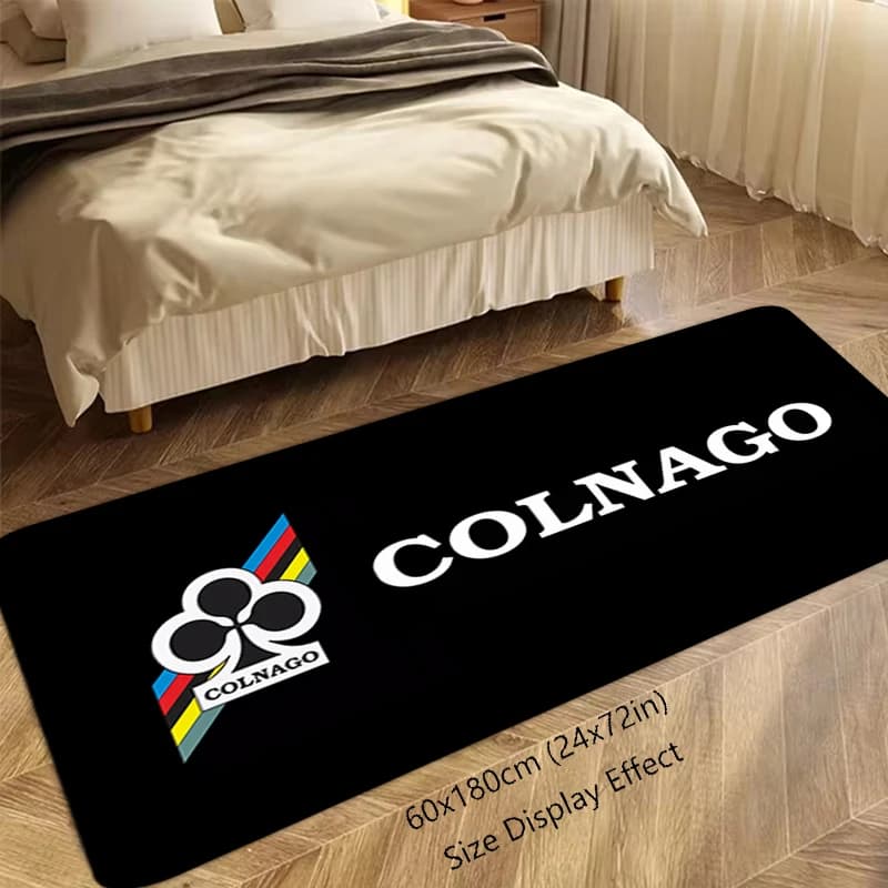 Entrance mudguards Balcony carpet Bicycle living room mat C-Colnagos foot mat Bathroom mat Gift mat Ideal home decor