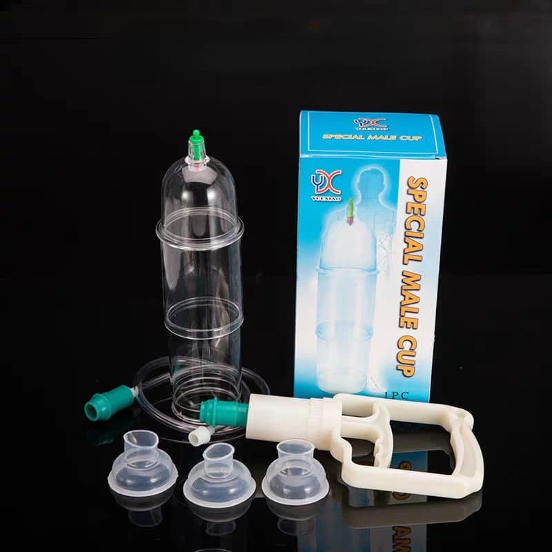Men's Vacuum Coptics Set Detoxifying Anti-cellulite Treatment Cans for Healthy Assistance with Pumping Guns Suction cups Body Massage Cup