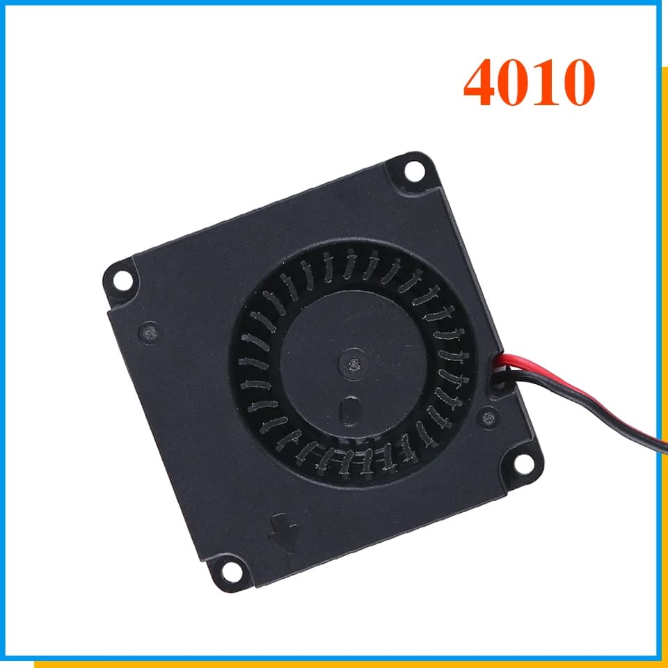 40mm cc hydraulic bearing fan radial cooling fan for Creality 12V 24V 40mm * 10mm 3D Printer Turbine Blower CR-10