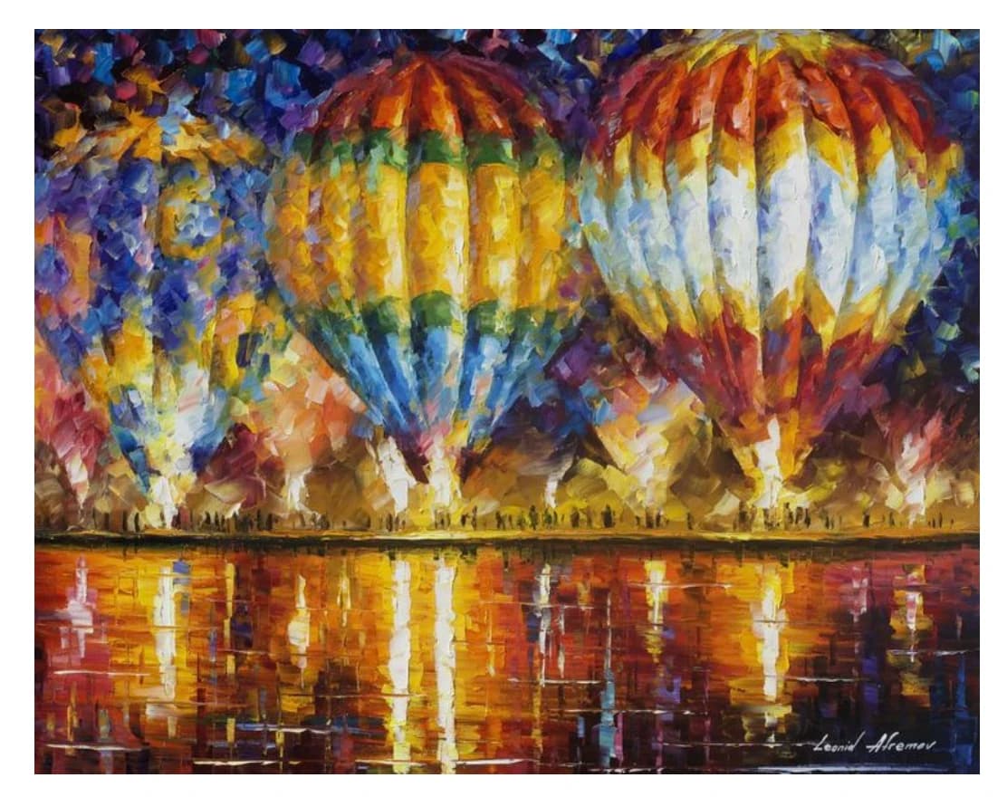 Kit per ricamo a punto croce non stampato 18CT 16CT 14CT, con motivo 'Riflessi di Palloncini', per arte del ricamo fai da te, lavori manuali e decorazioni per la casa