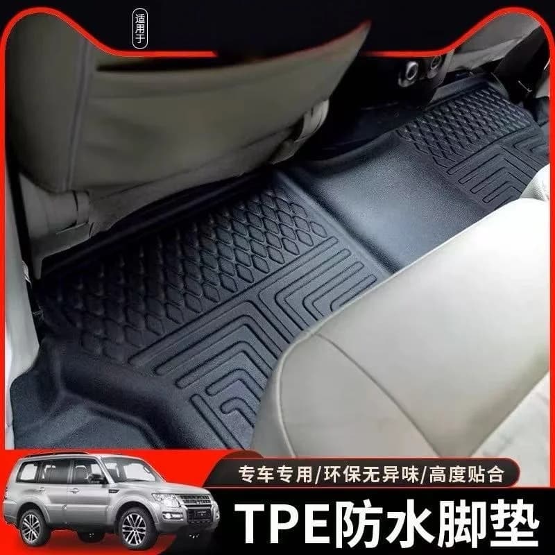 Tappetini per auto Mitsubishi Pajero V97 V93, tappetini per tutte le stagioni, adatti per il bagagliaio del Pajero V93, tappetini impermeabili V97, guida a destra (RHD)