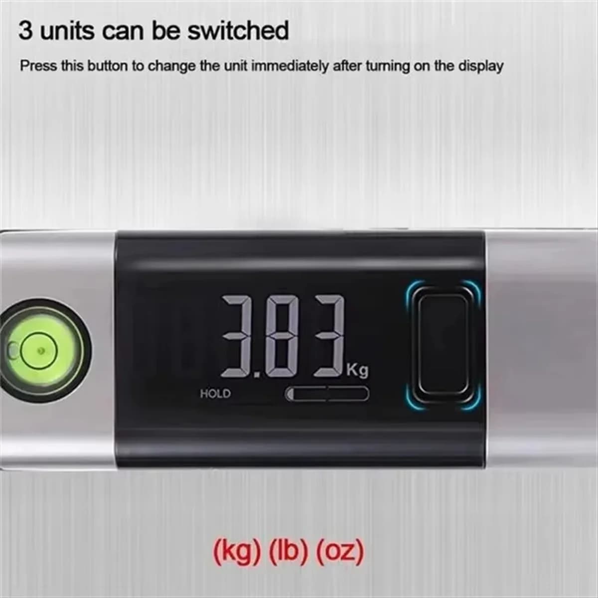 2025+ Nuova bilancia per bagagli a mano con batteria Bilancia elettronica portatile per la casa Piccola bilancia per bagagli portatile con mini gancio da 50 kg
