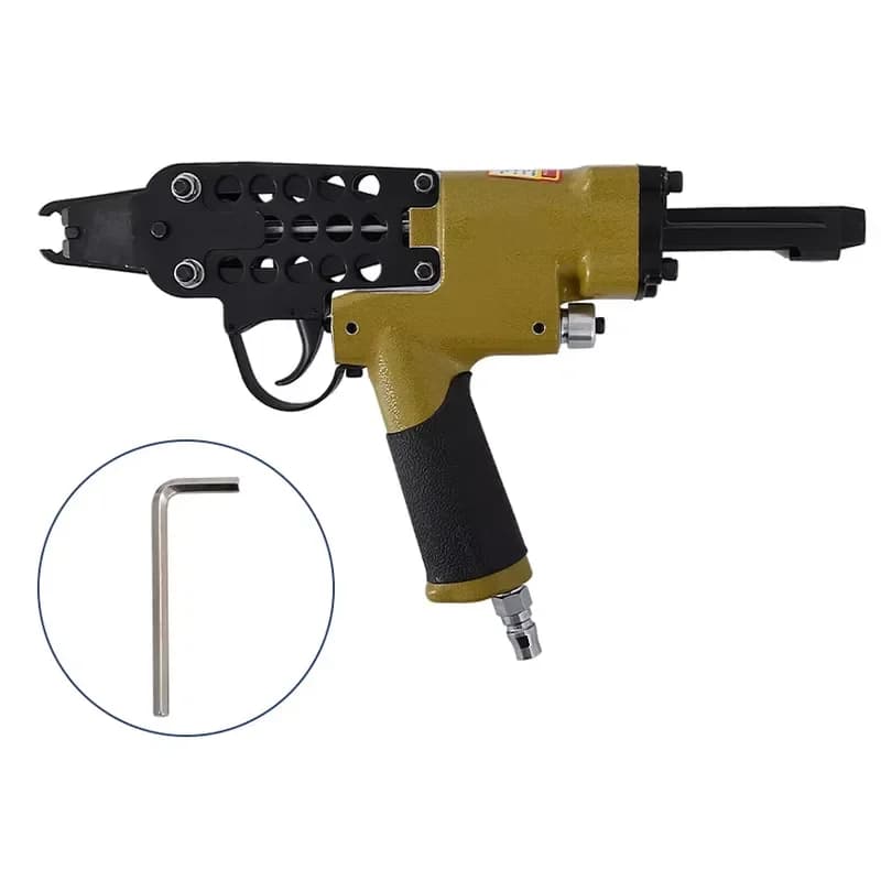 SC7E Series Pneumatic C Ring Nailer Cage Stapler Nail C Ring Pliers Tool Air C-type Machine Nailer Pneumatic Nail