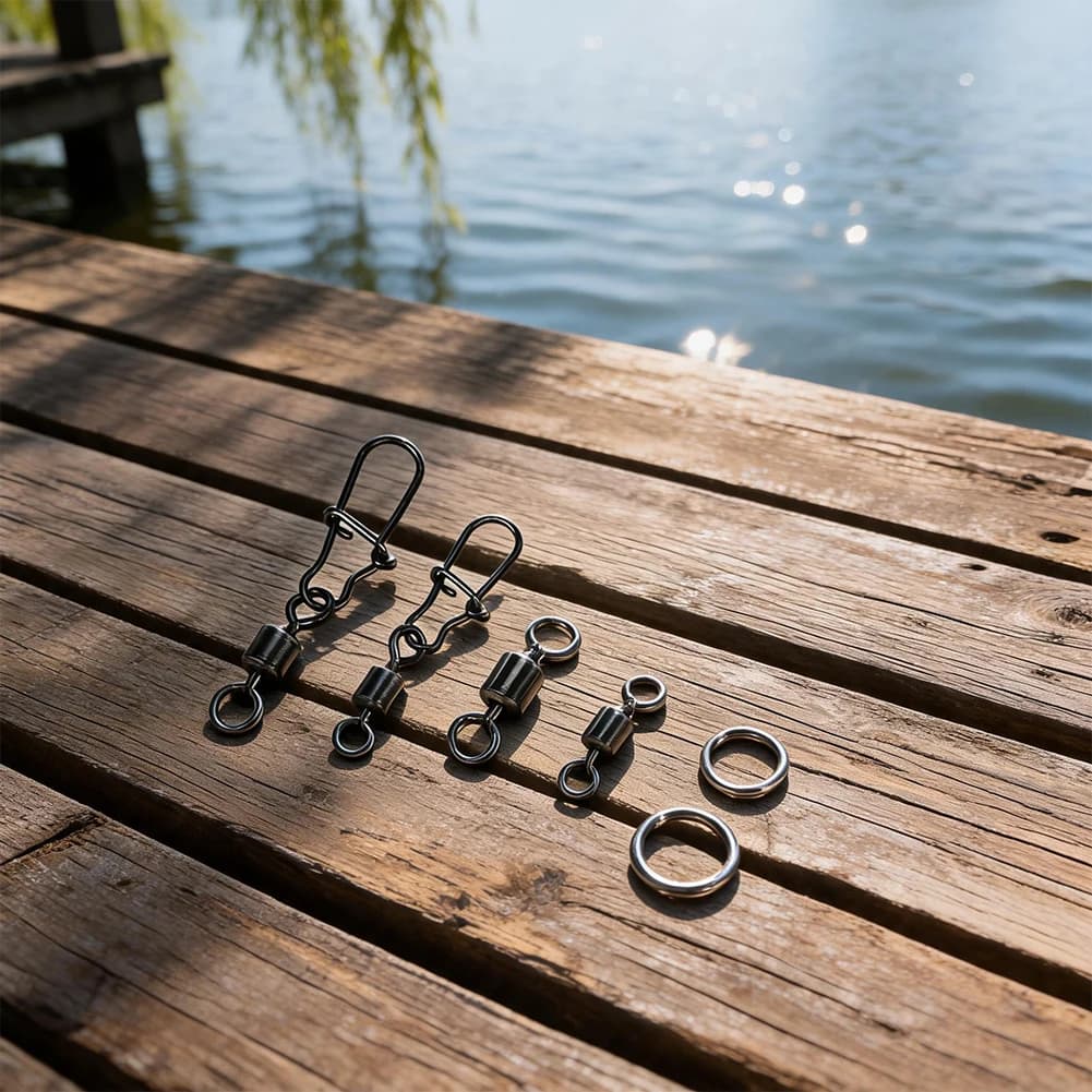 Turnover Pin Fishing Connector For Organizing Tackle Box High Tension Resistant Grid Design Storage For Saltwater Fishing