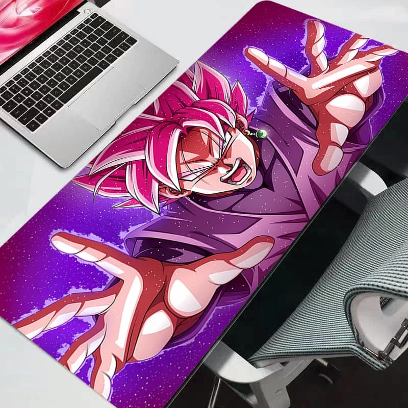 Tappetino per mouse Dragon Ball DBZ Gaming Large Dywan Gamer Tappetino per tastiera Tappetino per scrivania Tappetino per mouse grande 900x400 per computer Durevole