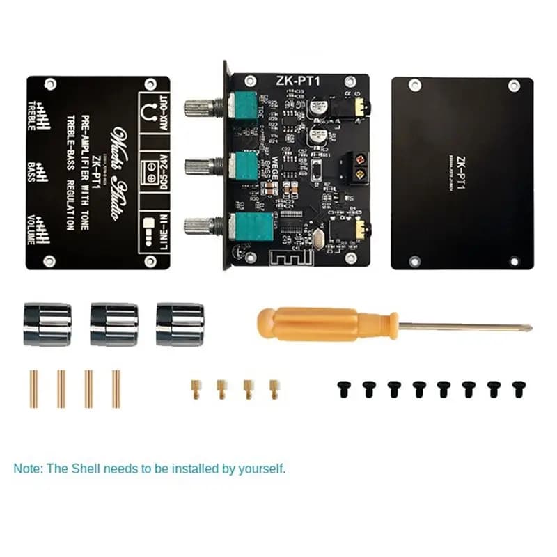 Modulo scheda di decodifica wireless Bluetooth 5.0 M85K Scheda di decodifica audio con modulo frontale alto e basso stereo a basso rumore a 2 canali