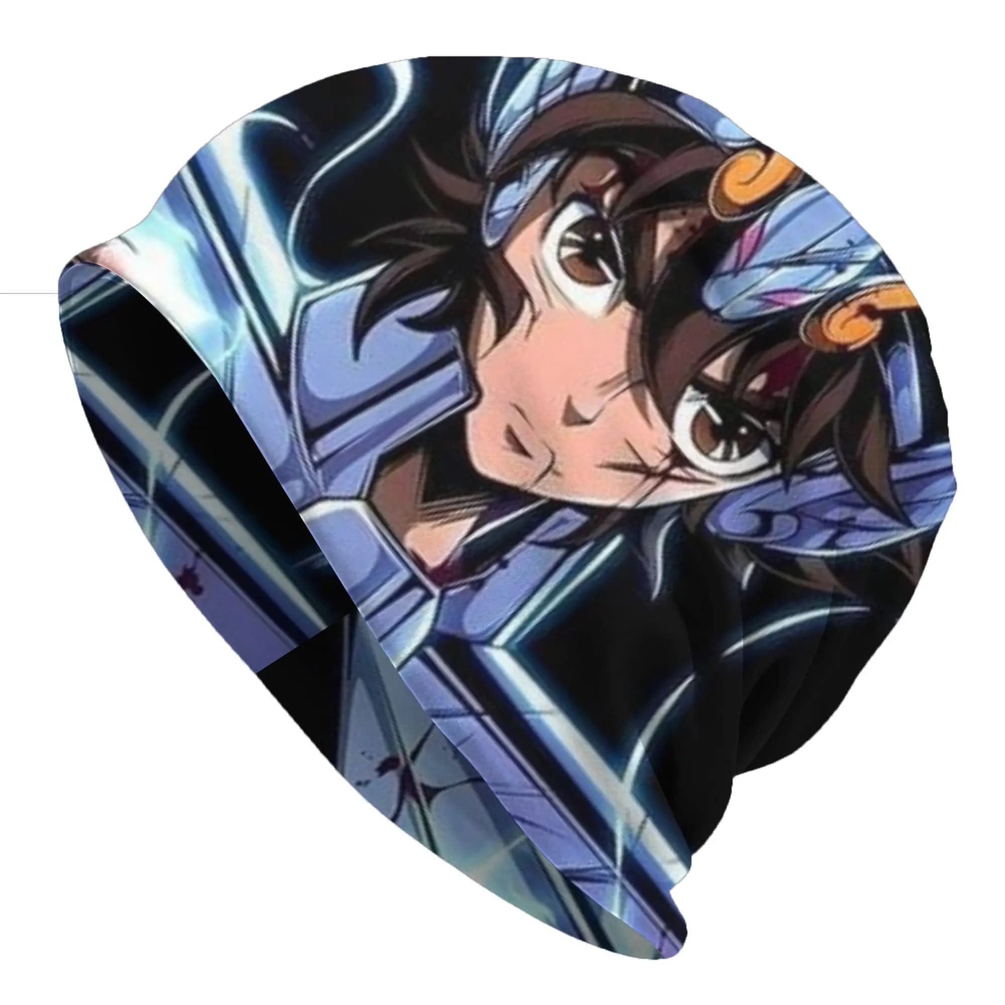 Seiya (6) Thin Caps For Men Women Saint Seiya Ski Caps Soft Bonnet Hats Skullies & Beanies Hat