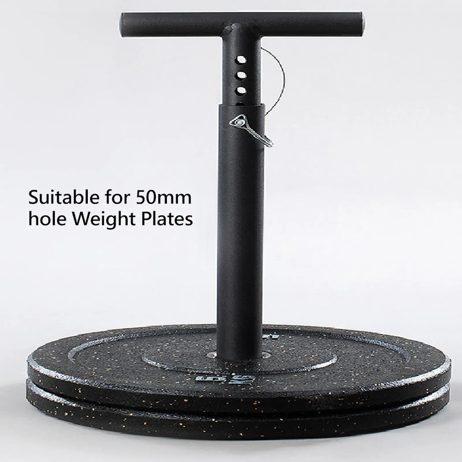 T-shaped kettlebell handle, robust strength training for the gym, bodybuilding at home