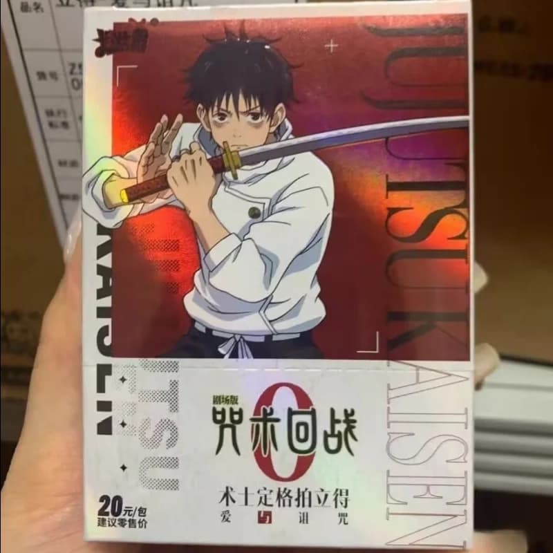 KAYOU Jujutsu Kaisen Card Gojo Satoru Fushiguro Megumi Itadori Yuji Warlock Japanese Anime Character Games Collection Card Gift