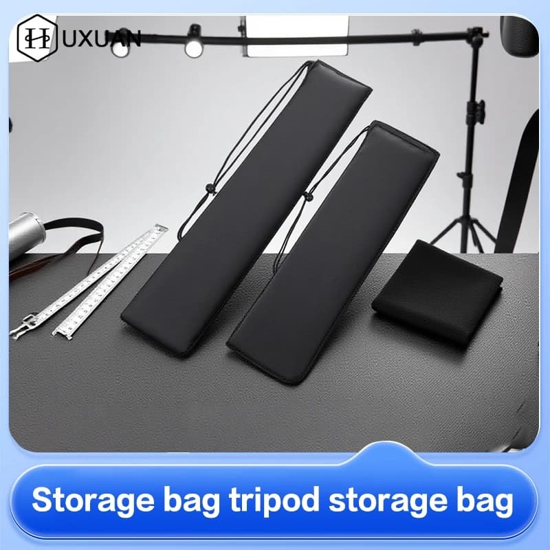 Borsa per treppiede leggero per fotografia da 36,5-72 cm Borsa per treppiede leggero Borsa per monopiede Borsa nera Custodia per il trasporto