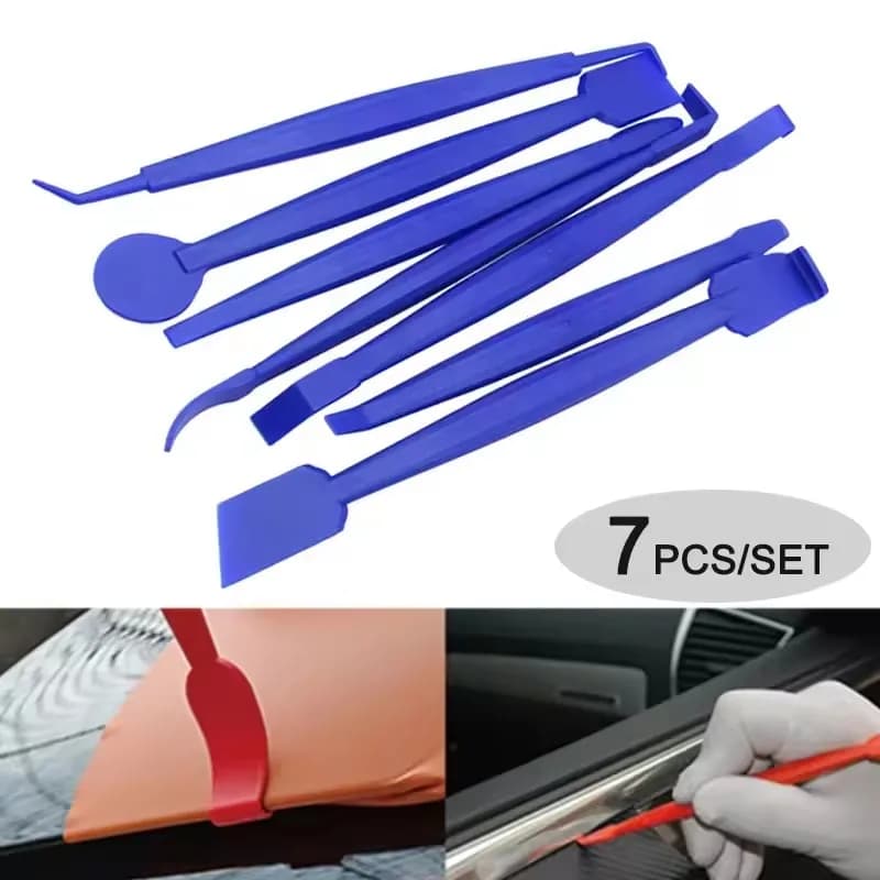 7/3 pcs micro winding for car curved slot set of tools for dye 3 in 1 different hardness seal for installation of automatic winding stickers