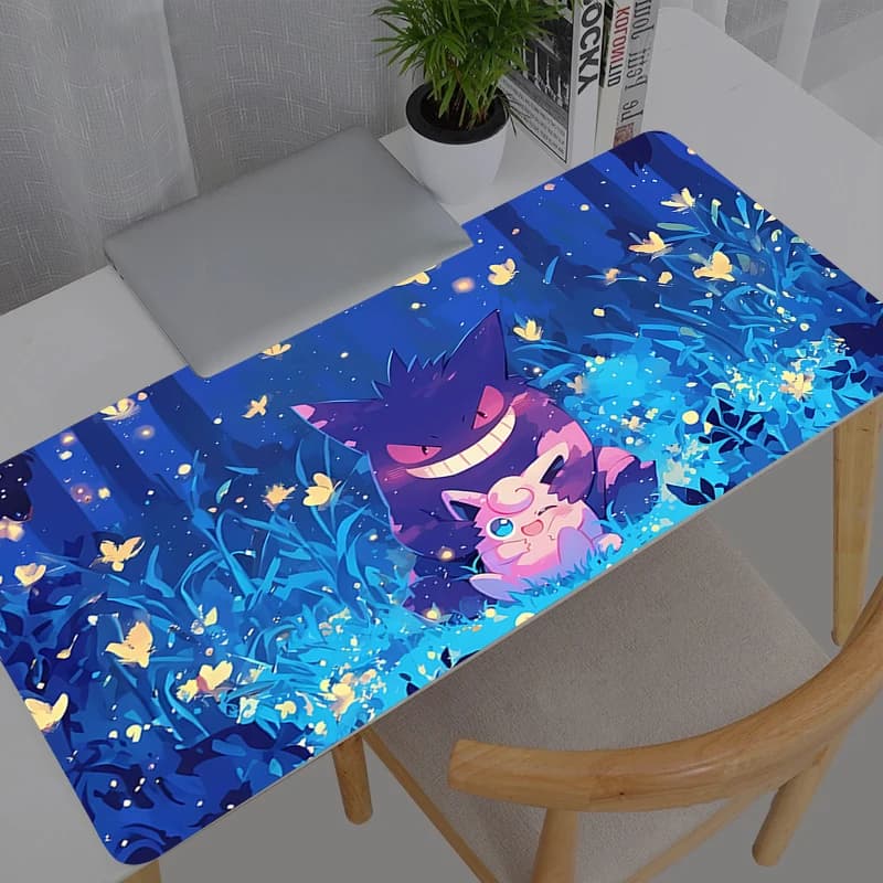 Mouse Pad Computer keyboard 900x400 Pokemon Pikachu Gengar Carpet Large Gaming Accessories Mousepad PC Gamer Desk Mat Table