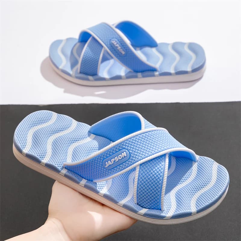 Couple Style Men's and Women's New Summer Beach Shoes Lightweight Flip-Flops Non-Slip Large Size Slippers Thick-Soled Anti-Odor