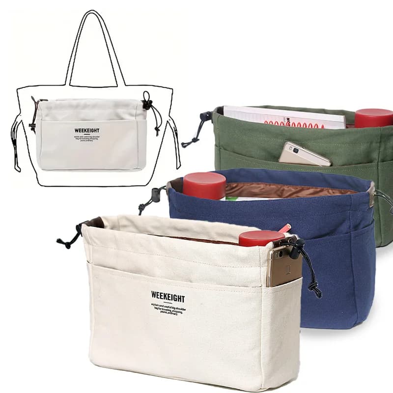 Organizzatori per borse in tela, robusto organizer da inserire nella borsa, organizer per borse, adatto per Speedy Neverful