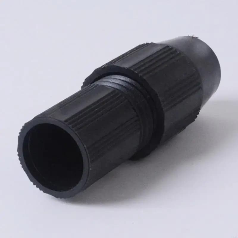 Easy To Use Plastic Fastener Adapter Coupler Resistant to Wear For Fishing Net Poles Offering Smooth Operation 4 Pack C7AC