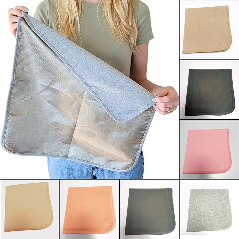 Coperta di Sicurezza Anti-Radiazioni, Coperta Protettiva EMF per Gravidanza, Blocco Segnale Cellulare, Coperta in Tessuto Faraday