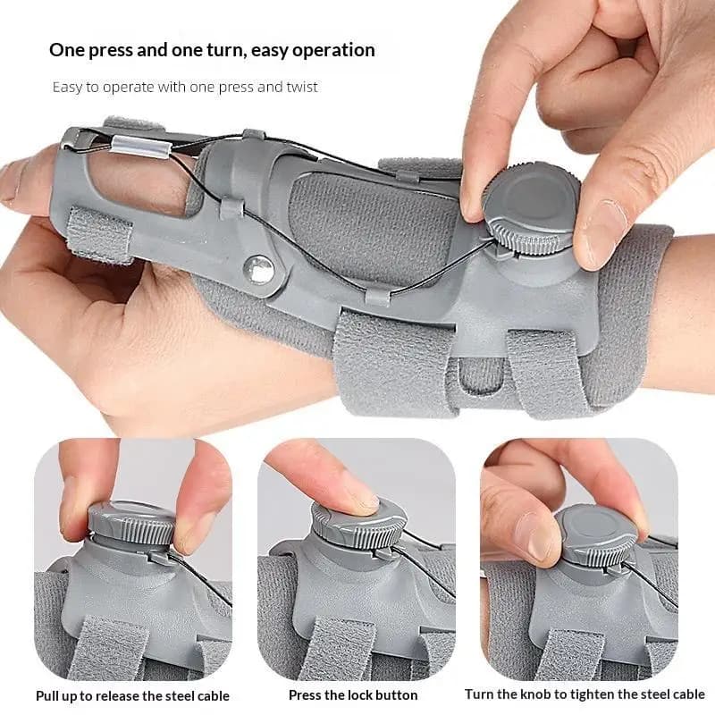 1Pcs Adjustable Splint Wrist Thumb Support Brace For Arthritis Breathable Thumb Protector Guard Fits Right And Left Hand