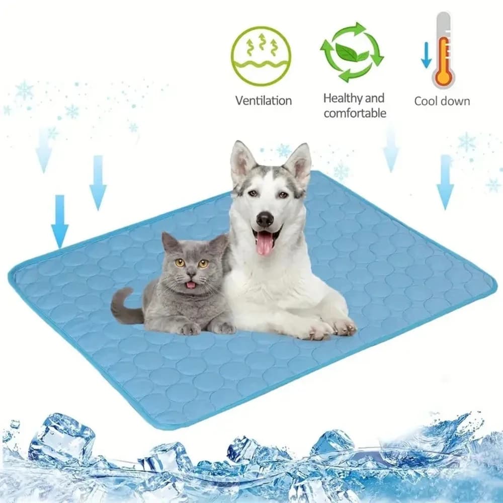 Tappetino Rinfrescante Extra Large per Cani | Cuscinetto Refrigerante Estivo | Coperta Resistente per Divano per Cani e Gatti di Piccola e Grande Taglia