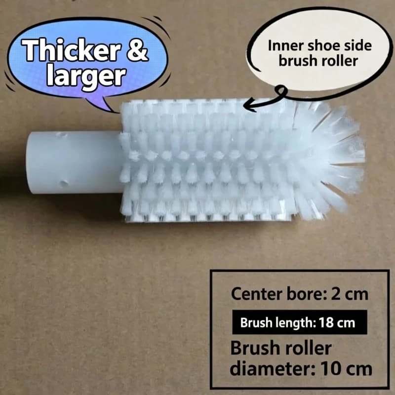 Industrial Shoe Cleaning Machine Brush Nylon Roller Brush for Shoe Washing in Electric Cleaning Device