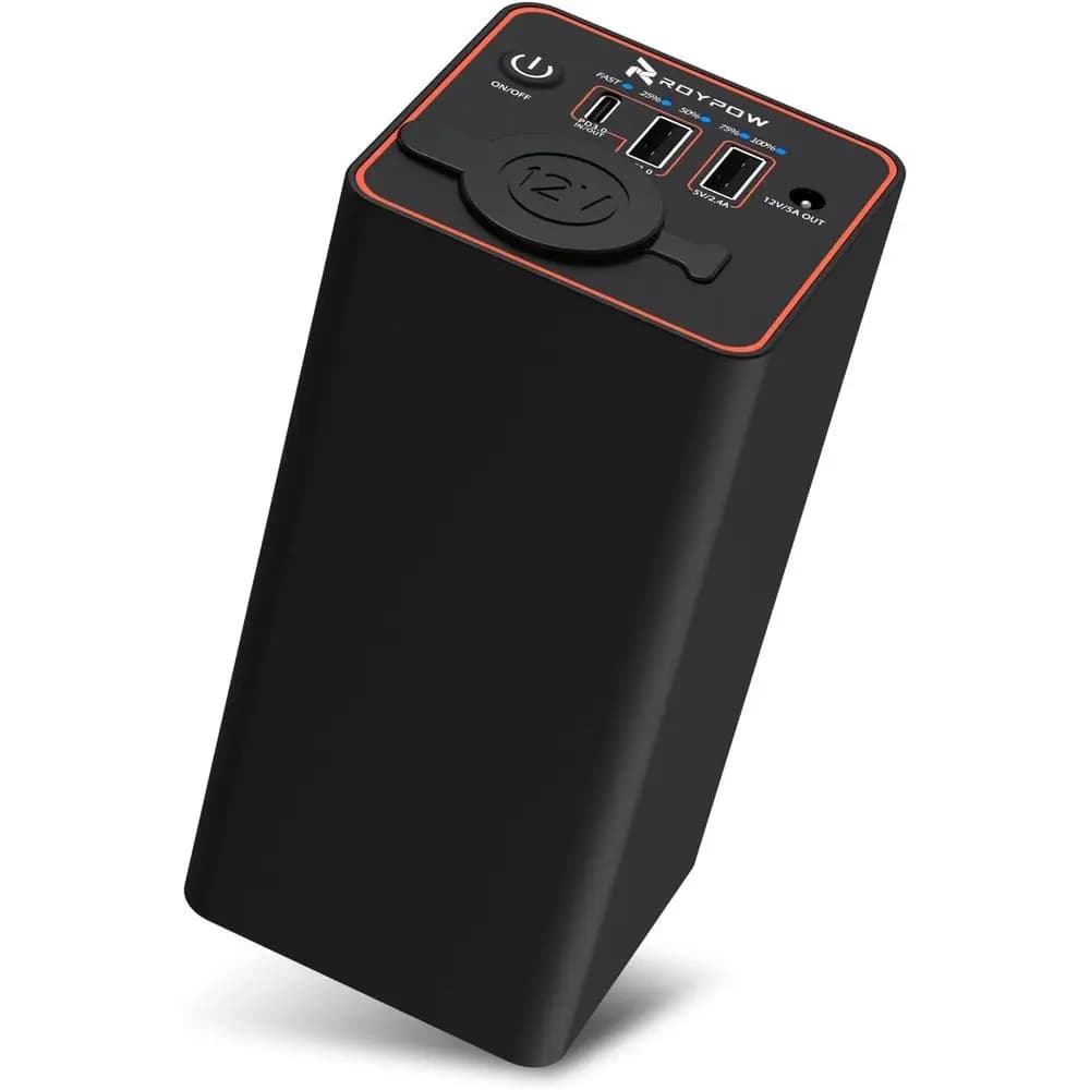 Caricabatterie Portatile 30W PD con Presa Auto 12V/10A, Power Bank USB-C 86.58Wh, Uscita QC 18W e DC 12V, Ideale per Laptop, iPad, Fotocamere