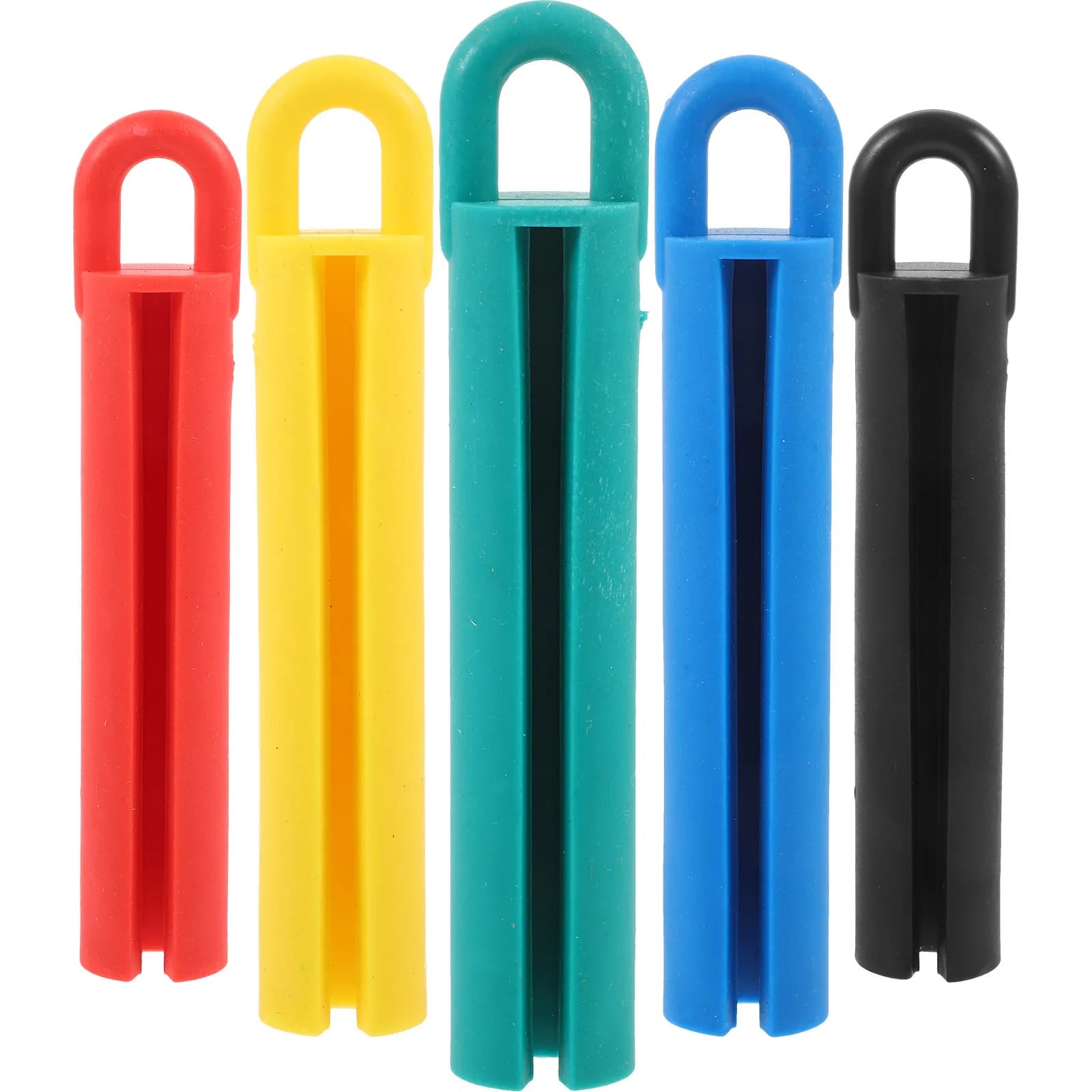 5Sets Billiard Pole Hanger Plastic Metal Durable Space Saving Cue Storage Hanging Tool Pool Cue Holder Organizer