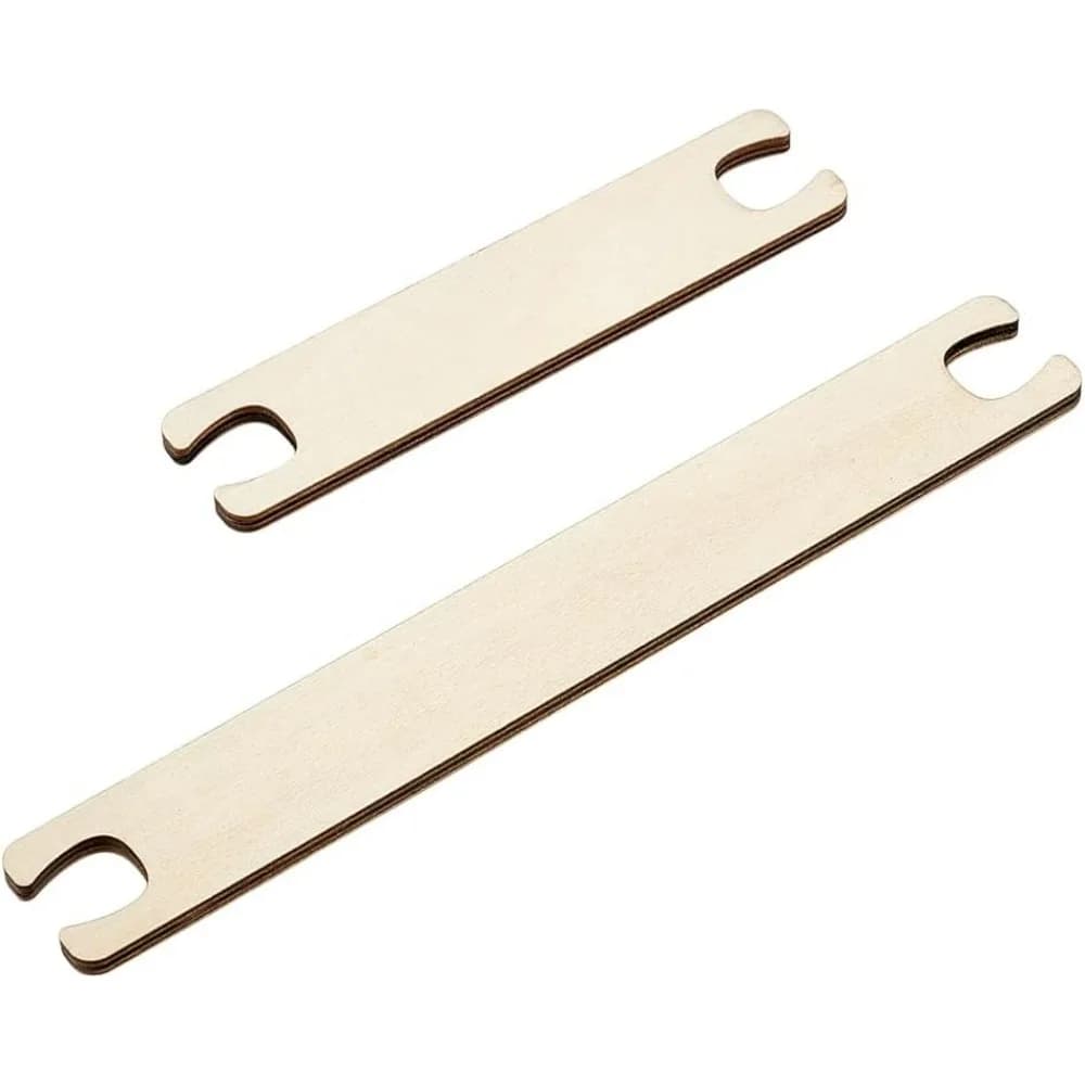 2 pezzi navetta per tessitura in legno strumenti per tessitura uncinetto ago telaio per tessitura uncinetto kit forniture bastoncini per tessitura uncinetto