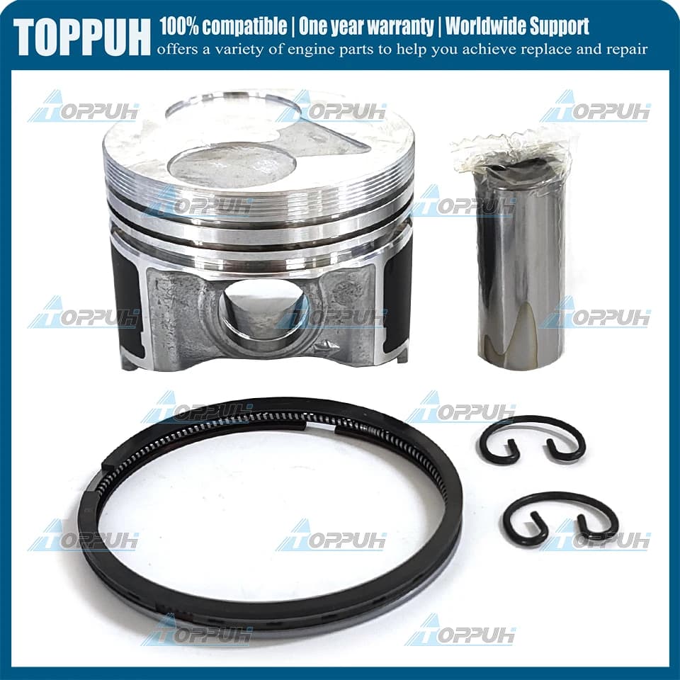 Per Kubota Nuovo D902 1 set Pistone + Kit Fasce Elastiche STD (fascia elastica 3mm)