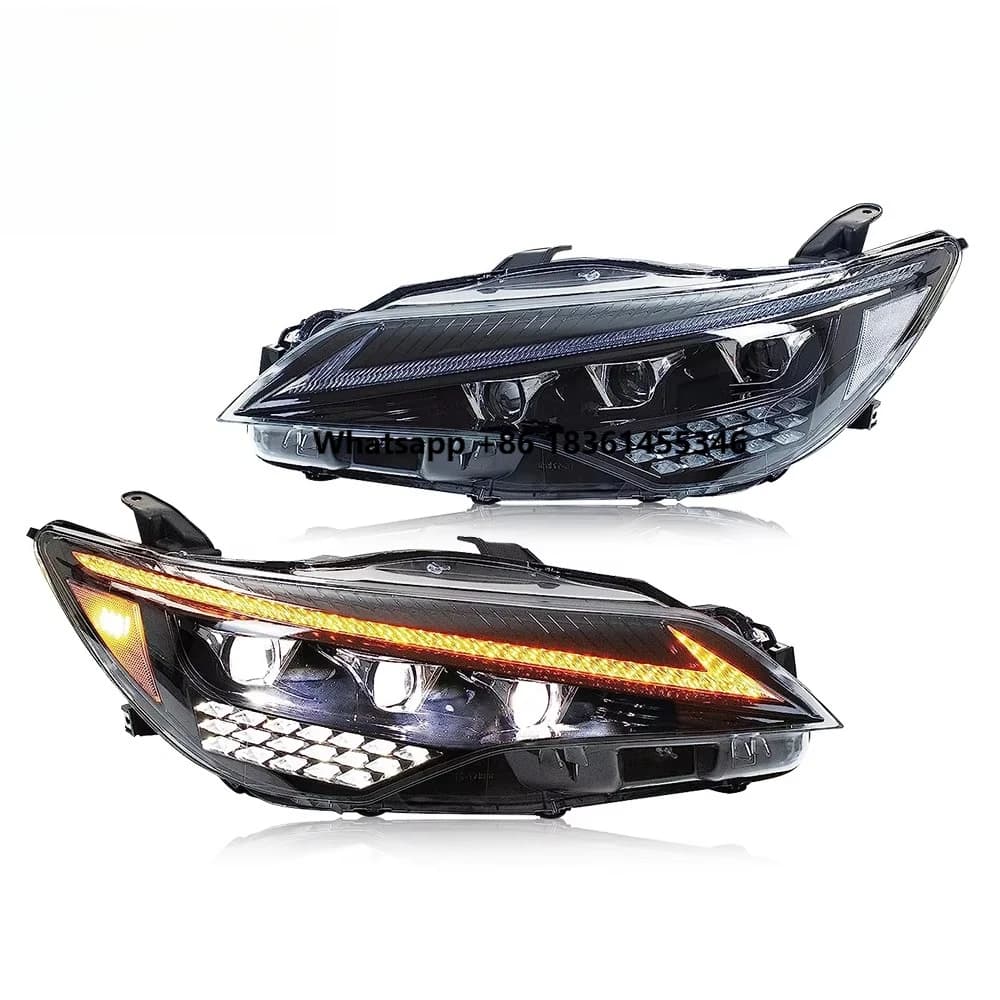 Faro Anteriore per Camry 2015-2017, Fanale con LED Dinamico, Aggiornamento e Modifica
