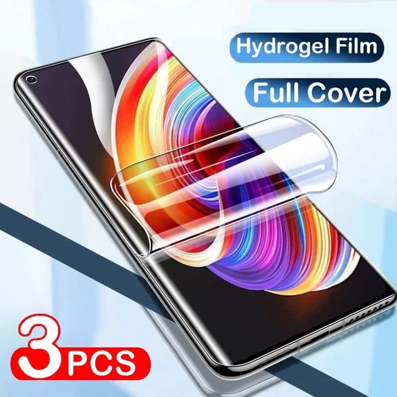 3 pezzi pellicola idrogel per Realme GT Neo 6 5 SE 3 6T GT6 GT5 Pro C63 C65 C67 C51 Nota 50 protezione schermo