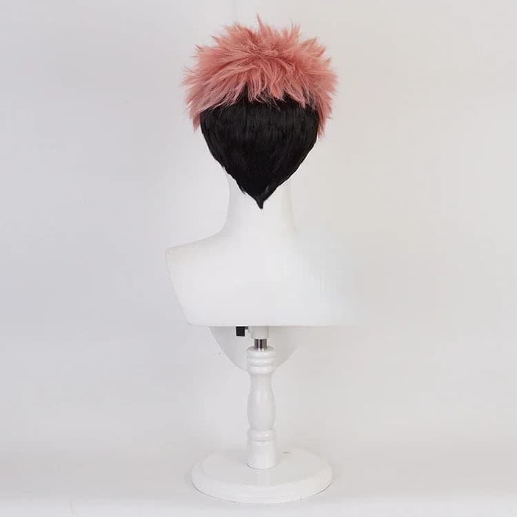 2026 Anime Cosplay Wig Short Hair High Temperature Silk Rose Inner Mesh Wigs
