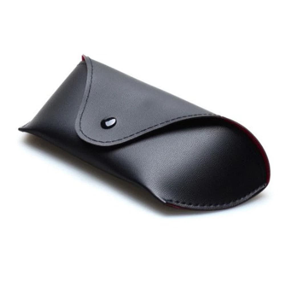 Custodia Portatile in Pelle PU per Occhiali, Scatola Contenitore, Protezione per Montature da Miopia, Custodia per Occhiali da Sole, Accessori per Occhiali