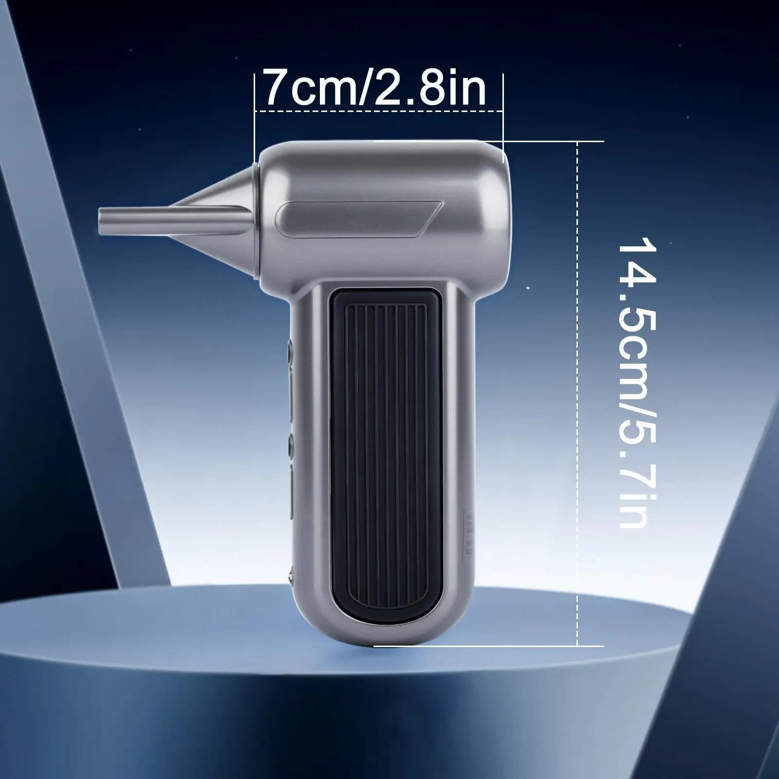 Aspirapolvere Elettrico Portatile Ricaricabile 130000RPM per Auto, Peli di Animali Domestici, Campeggio, Ufficio e Scrivania
