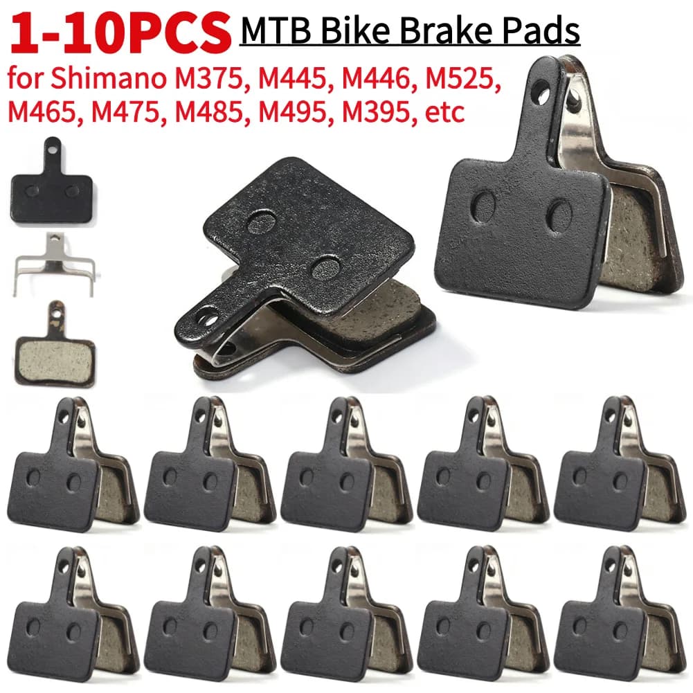1-10 paia di pastiglie freno a disco per bicicletta da strada MTB per Shimano B01S MT200 M400 MT500 M315 M525 M475 M495 M515 M975 M355 M375 pastiglia freno