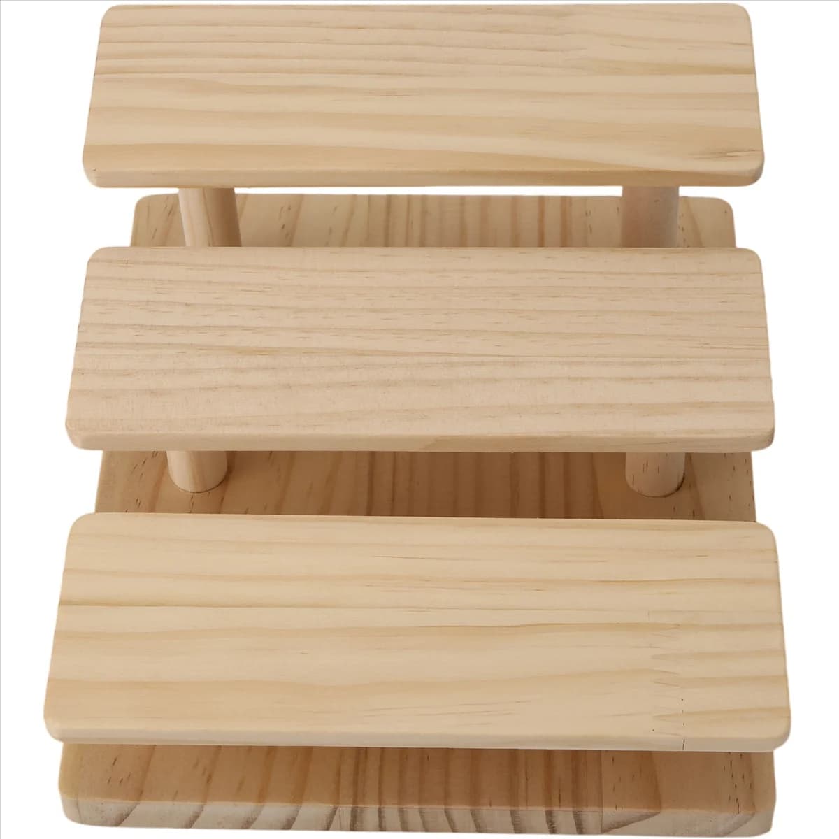 RIRI Espositori in legno Espositori per occhiali a 3 strati Espositore Porta gioielli Supporto Vassoio organizer in legno per armadietto da tavolo