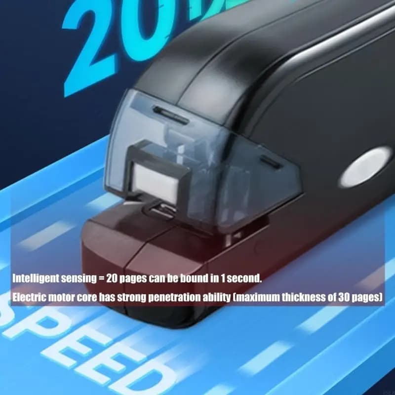 2025 Nuova cucitrice automatica cordless ricaricabile alimentata a batteria per uso scolastico in ufficio