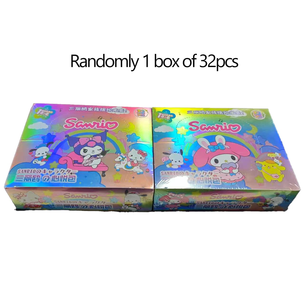 Blind Box Card Sanrio: Creative Gifts for Boys and Girls, Party Gifts, Collection Card Box with Gift Card Characters