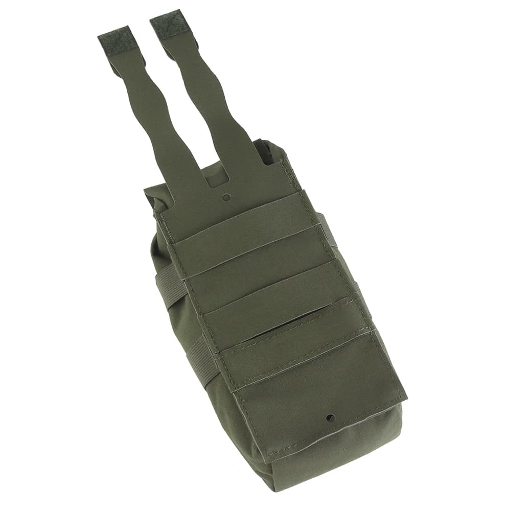 Small Vertical Medical Pouch Handle Design MOLLE First Aid Kit Quick-Access for Hunting Rescue Outdoor Emergency Durable Nylon
