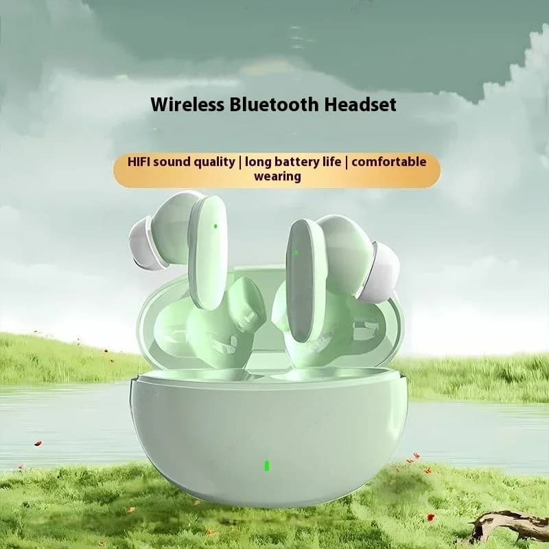 Wireless TWS Bluetooth HiFi headphones with Microphone, Reduction of Noise, Waterproof, for iPhone and Xiaomi, Ideal for Games and Sports Activities