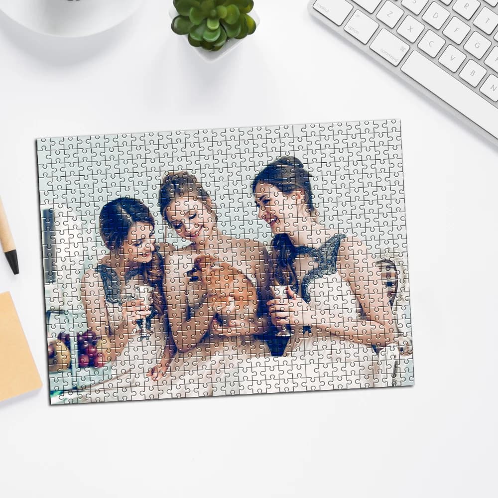 35/300/500/1000 pezzi Puzzle fotografico personalizzato personalizzato Migliore amico Giocattolo fai da te Decorazione Regalo da collezione Regalo di Natale