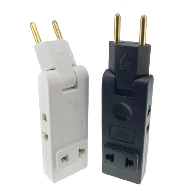 Presa elettrica portatile 4 in 1 EU 180 gradi ruota presa a muro adattatore spina di prolunga messico Canada convertitore di alimentazione da viaggio