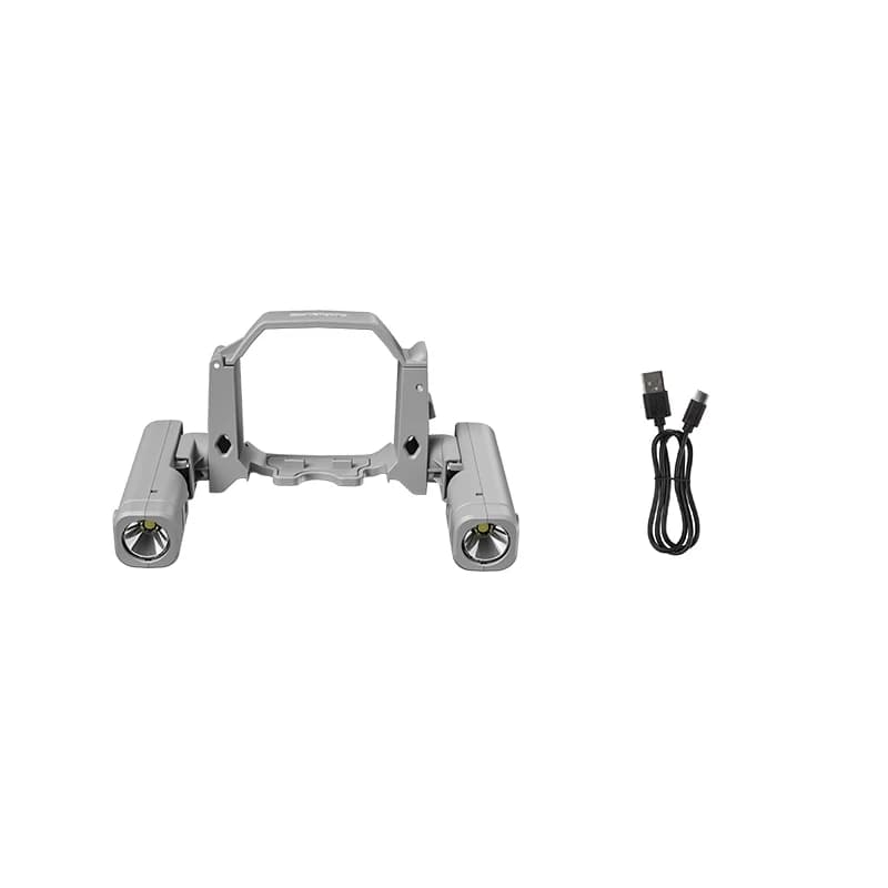 Faro LED per DJI Mini 4 Pro Accessori Drone Torcia ricaricabile Doppia luce Segnale di volo notturno Faro