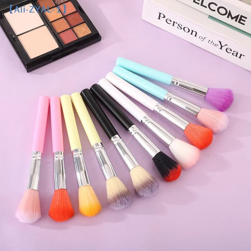 【ZYAL-1】Spazzola professionale per la pulizia della polvere delle unghie, con manico lungo, super soffice, per nail art e trucco, per strumenti da manicure