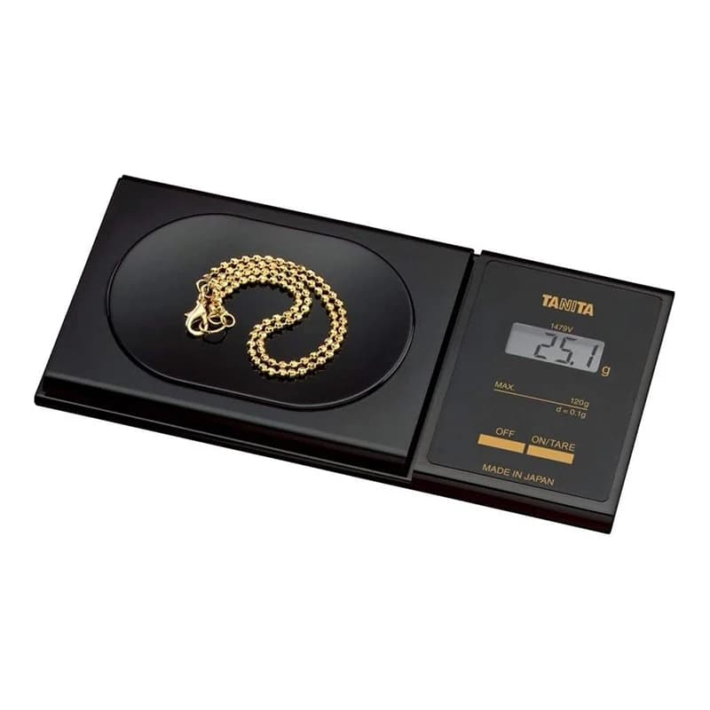 Japanese Tanita 1479V Precision Pocket Jewelry Scale 0.01g Accuracy 120g Capacity Digital Mini Gold Scale