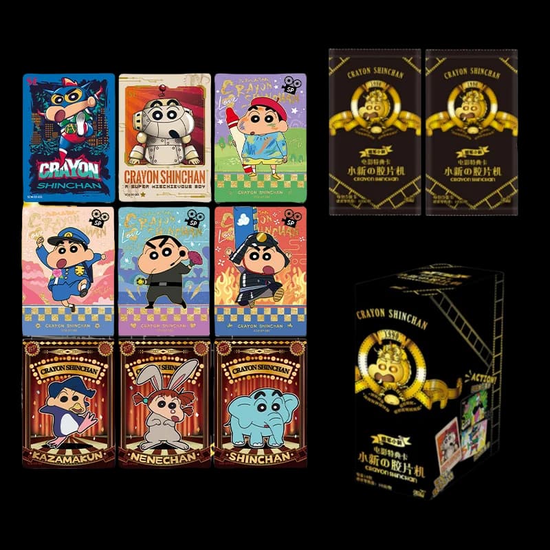 Genuino Kayou Crayon Shin-Chan Card Animazione Serie a tema Gioco Collezione di carte Nohara Shinsuke Giocattolo periferico Regalo Scatola originale
