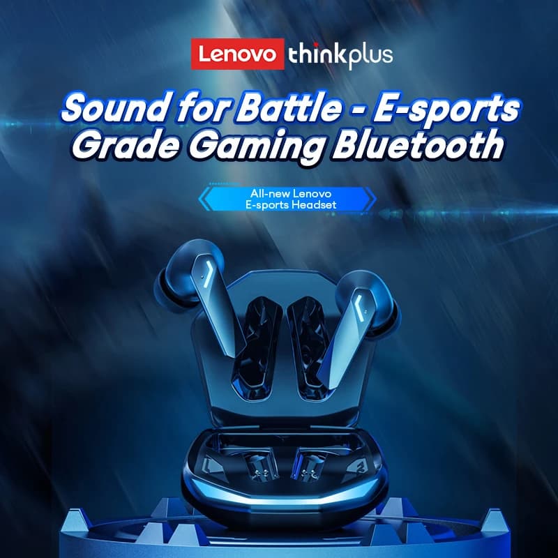 Lenovo GM2 Pro Wireless Headphones Touch Control Bluetooth Headphones Noise reduction Stereo HiFi Music Sports Auxiliary Choice