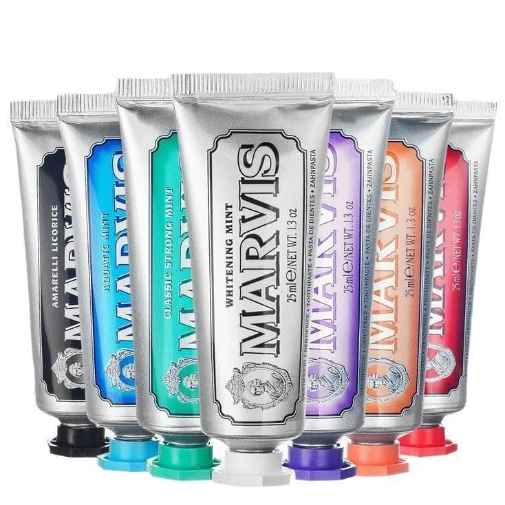 Italy Remineralizing Mint Toothpaste 85ml Fresh Breath Remove Smoke Stains Whitening Non-Irritating Healthy Teeth Care