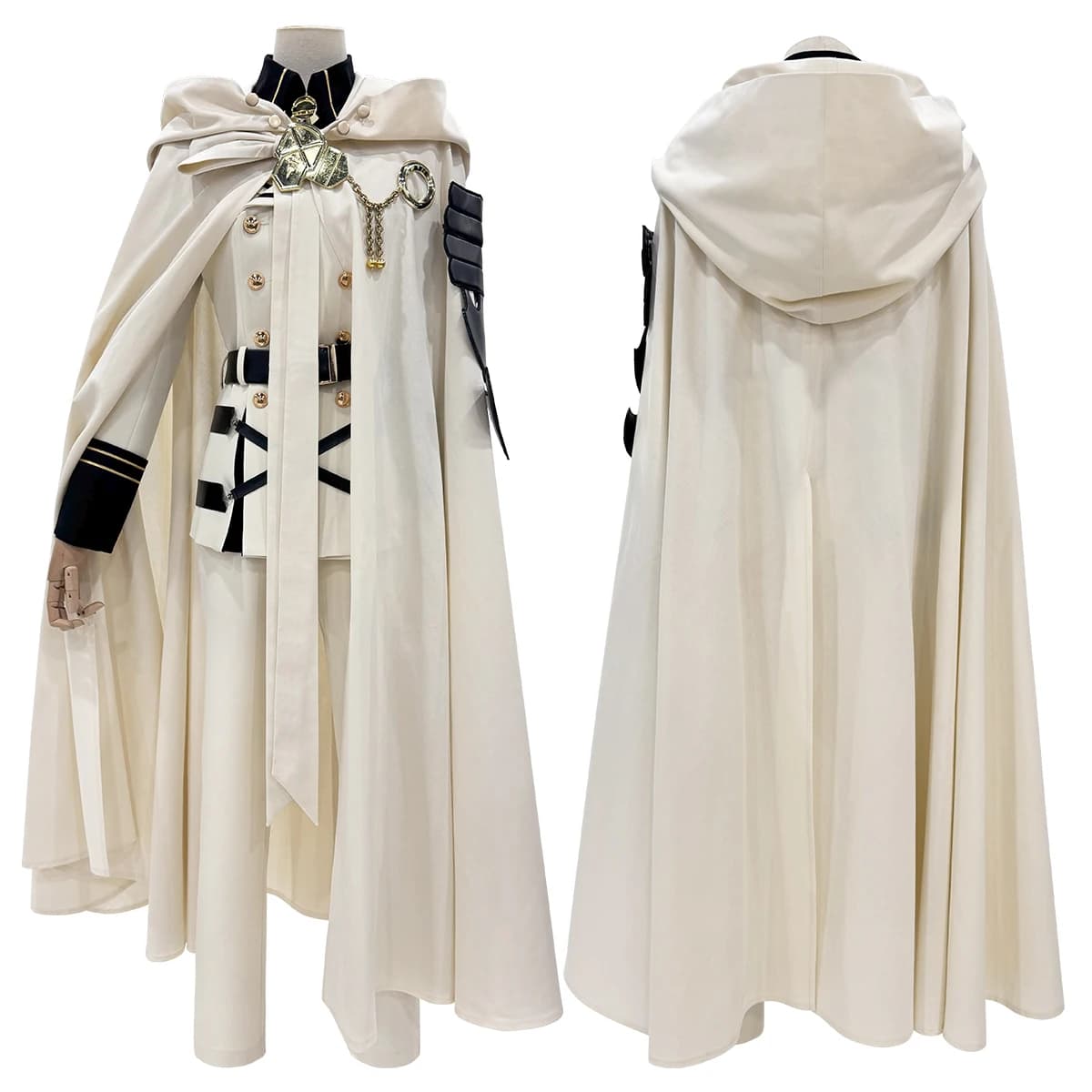 HOLOUN Serafino di Fine Anime Mikaela Hyakuya Costume Cosplay Mantle Jacket Shirts Halloween Christmas Convention