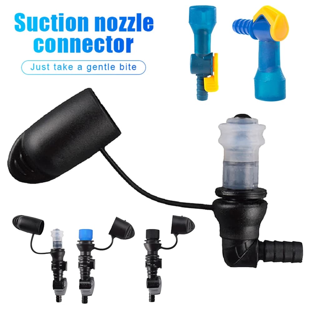 Hydrating Drink Pack boar valve for water bag replacement nozzle with On Off switch connector for outdoor cycling