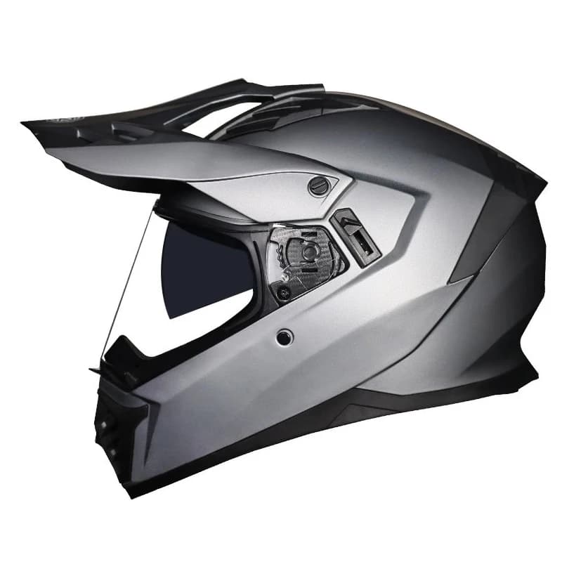 Caschi da moto DOT Off Road Casco da motocross fuoristrada a doppia lente Dirt Bike Racing Casque Capacete Dirtbike Downhill AM DH Cro