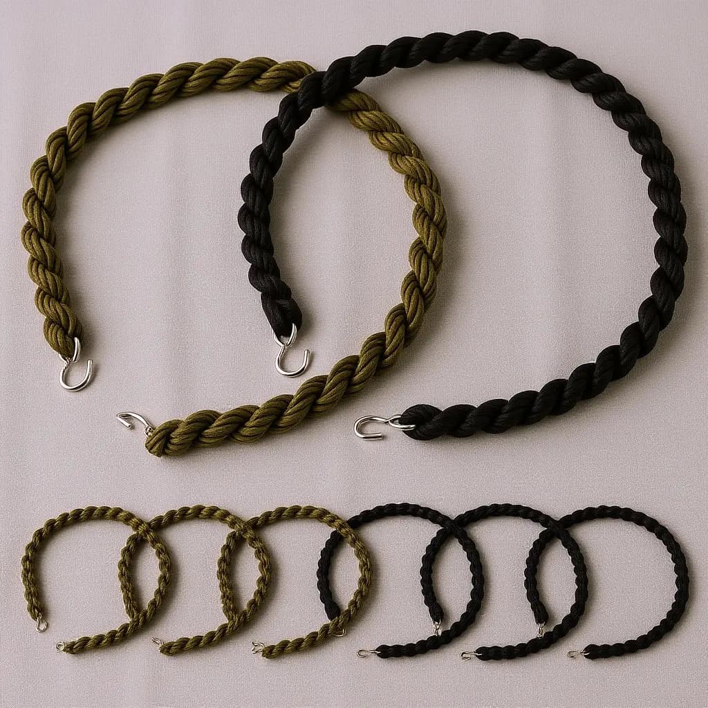 8 Pezzi Corde Elastiche per Stivali e Pantaloni da Esterno, Cinghie Portatili per Fissaggio Stivali e Pantaloni da Escursionismo